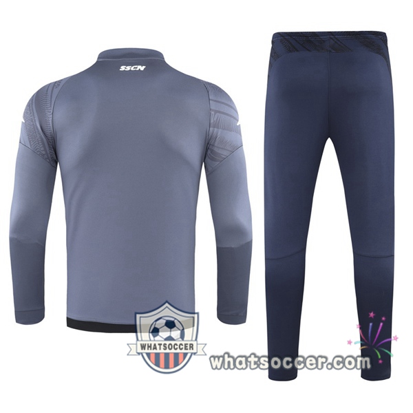SSC Napoli Gray Tracksuit 2020-2021