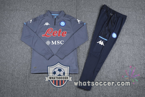 SSC Napoli Gray Tracksuit 2020-2021