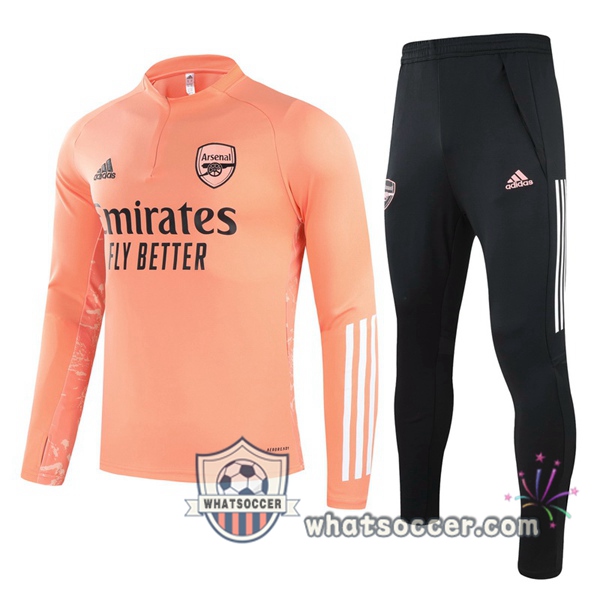 Arsenal Orange Tracksuit 2020-2021