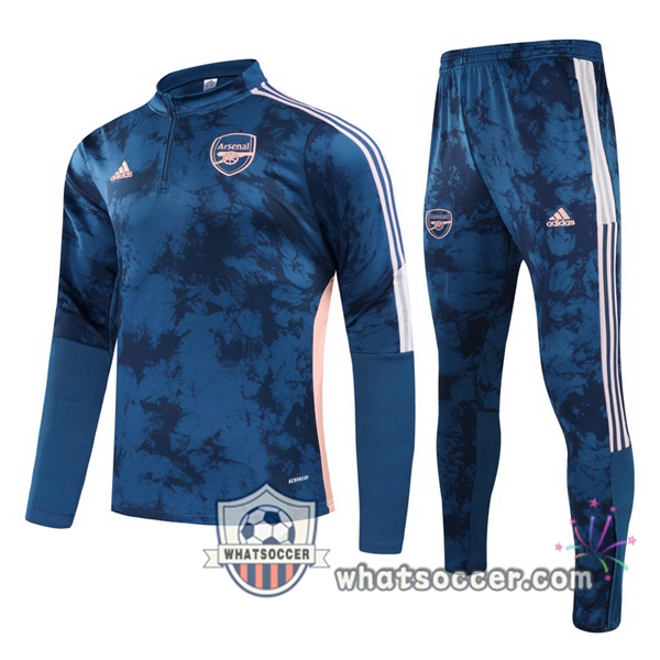 Arsenal Blue Tracksuit 2020-2021