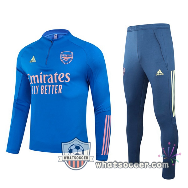 Arsenal Blue Tracksuit 2020-2021