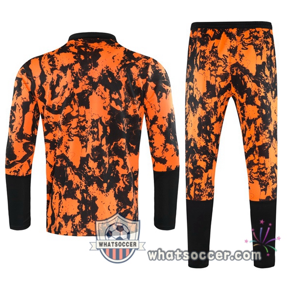 Juventus Orange Tracksuit 2020-2021