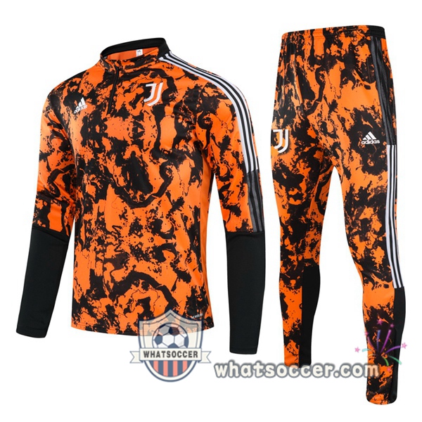 Juventus Orange Tracksuit 2020-2021