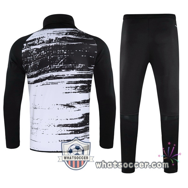 Juventus Black White Tracksuit 2020-2021