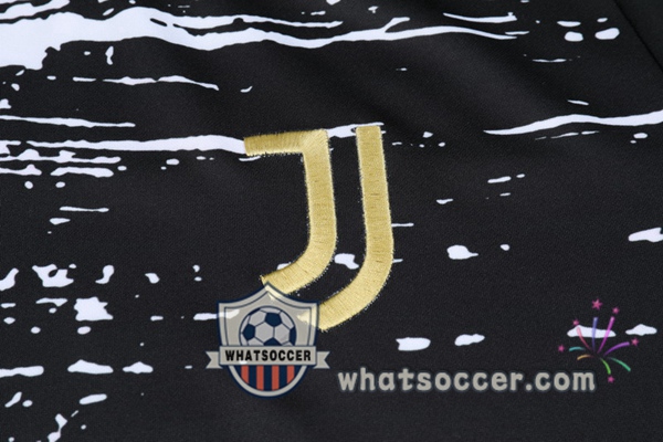 Juventus Black White Tracksuit 2020-2021