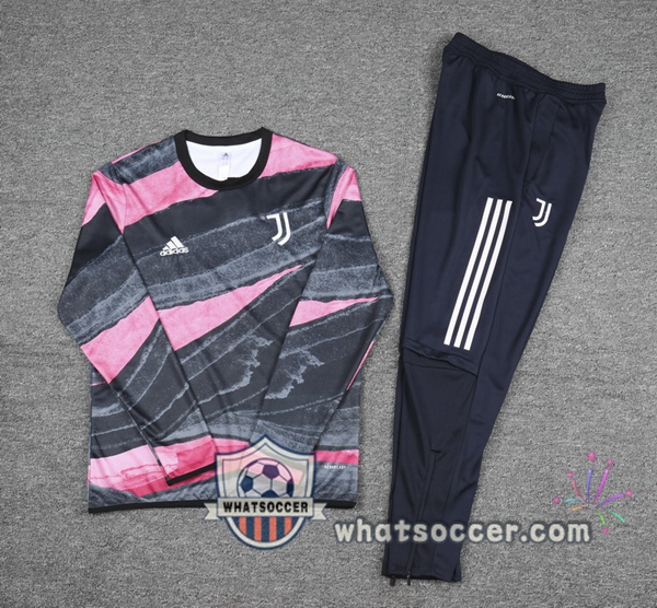 Juventus Rose Black Tracksuit 2020-2021