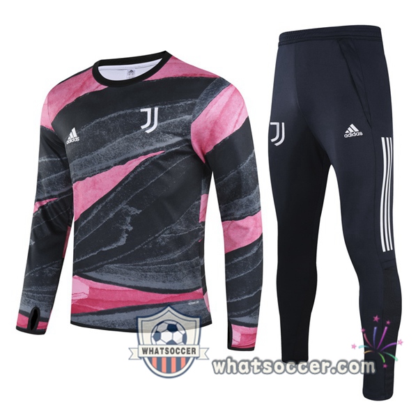 Juventus Rose Black Tracksuit 2020-2021