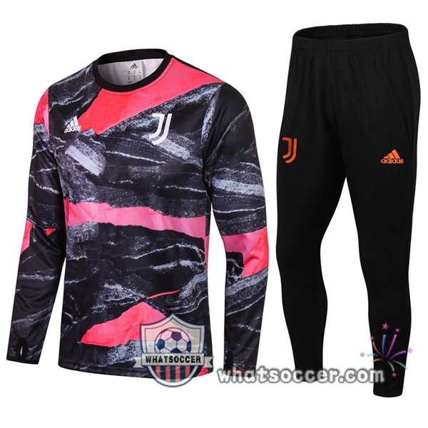 Juventus Rose Black Tracksuit 2020-2021