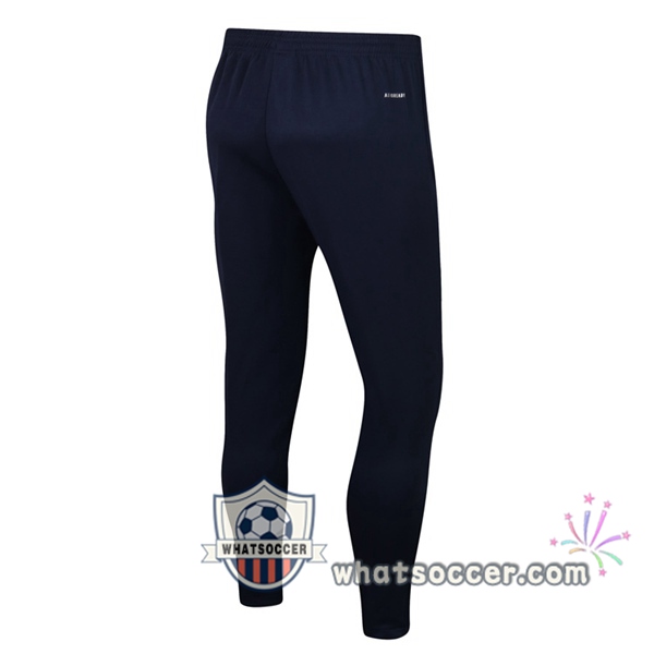 Real Madrid Blue Royal Red Tracksuit 2020-2021