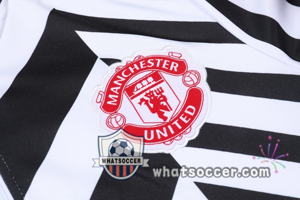 Manchester United Black White Tracksuit 2020-2021