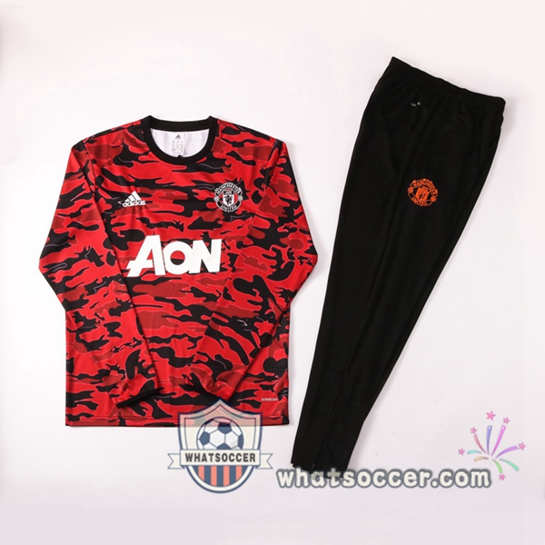 Manchester United Red Tracksuit 2020-2021