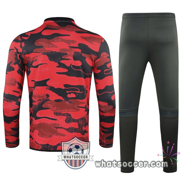 Manchester United Red Tracksuit 2020-2021