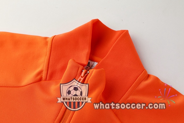 Real Madrid Orange Training Jacket 2020-2021
