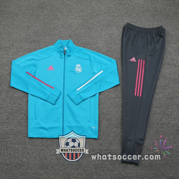 Real Madrid Blue Training Jacket 2020-2021