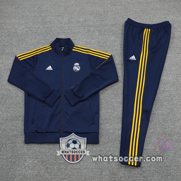 Real Madrid Blue Royal Training Jacket 2020-2021