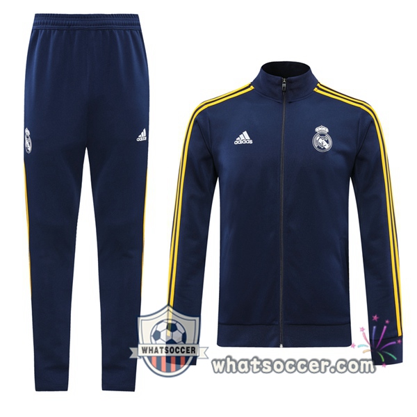 Real Madrid Blue Royal Training Jacket 2020-2021