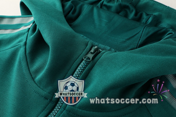 Arsenal Green Hooded Jacket 2020-2021