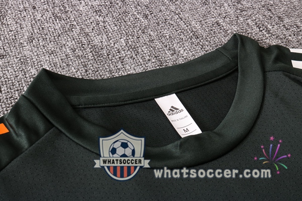 Manchester United + Pants Green Training T-Shirt Suit 2020-2021