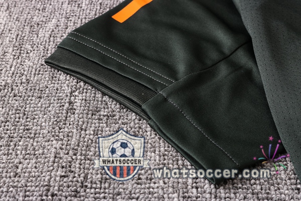 Manchester United + Pants Green Training T-Shirt Suit 2020-2021