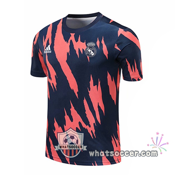 Real Madrid Rose Blue Training T-Shirts 2020-2021