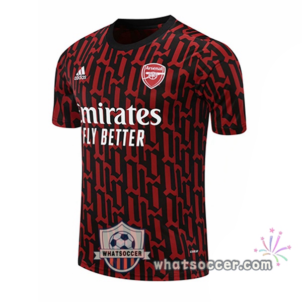 Arsenal Red Black Training T-Shirts 2020-2021