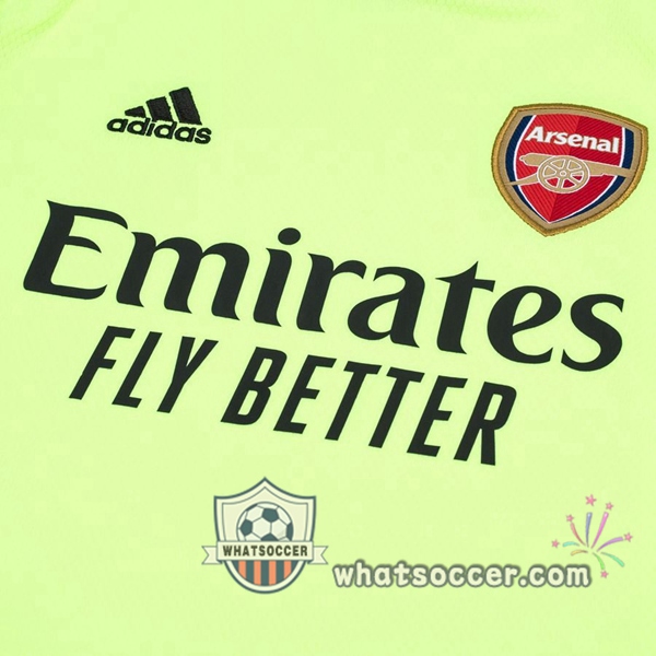 Arsenal Goalkeeper Soccer Jerseys Long Sleeve Green 2020-2021