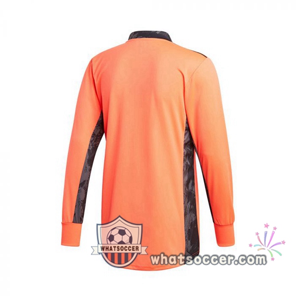 Cadiz CF Goalkeeper Soccer Jerseys Long Sleeve Orange 2020-2021