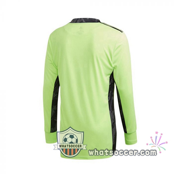 Cadiz CF Goalkeeper Soccer Jerseys Long Sleeve Green 2020-2021