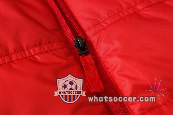 Real Madrid Red Soccer Down Jacket + Pants 2020-2021