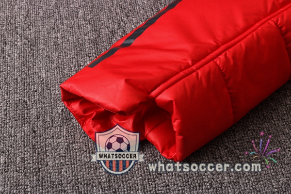 Real Madrid Red Soccer Down Jacket + Pants 2020-2021