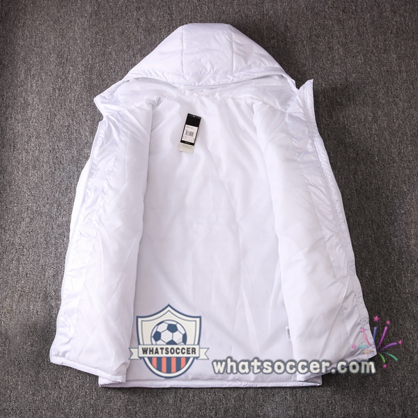 Sao Paulo FC White Soccer Down Jacket + Pants 2020-2021