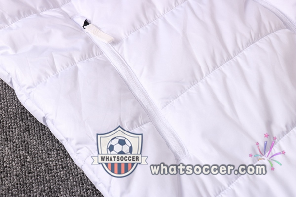 Sao Paulo FC White Soccer Down Jacket + Pants 2020-2021