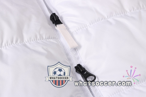 Manchester United White Soccer Down Jacket + Pants 2020-2021