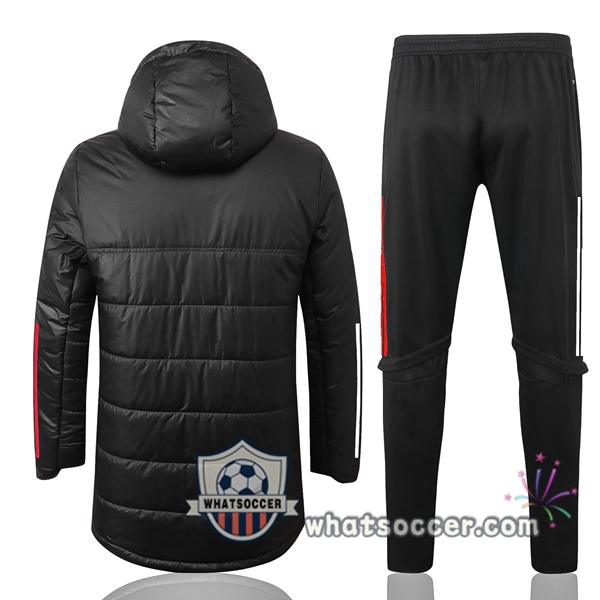 Bayern Munich Black Soccer Down Jacket + Pants 2020-2021