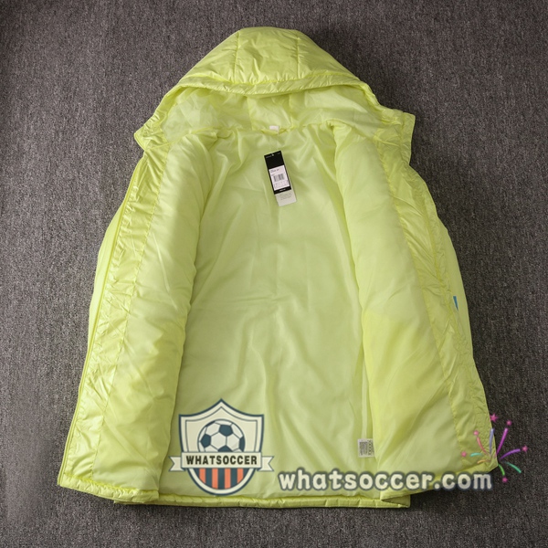 Arsenal Yellow Soccer Down Jacket + Pants 2020-2021