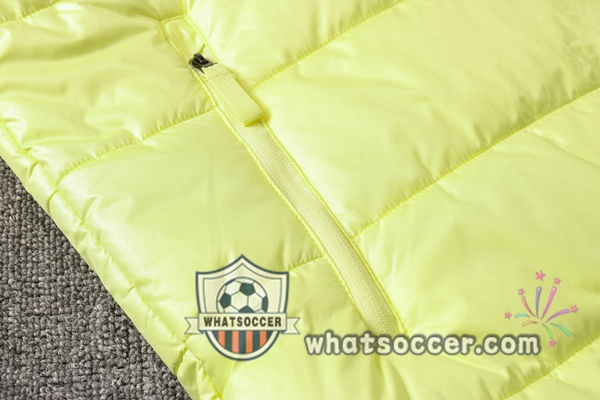 Arsenal Yellow Soccer Down Jacket + Pants 2020-2021