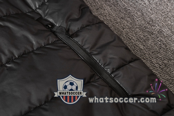 Argentina Black Soccer Down Jacket + Pants 2020-2021