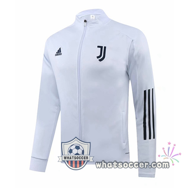 Juventus White Soccer Jacket 2020-2021