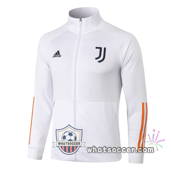 Juventus White Soccer Jacket 2020-2021