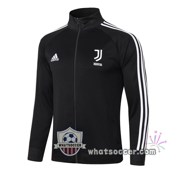 Juventus Black Soccer Jacket 2020-2021