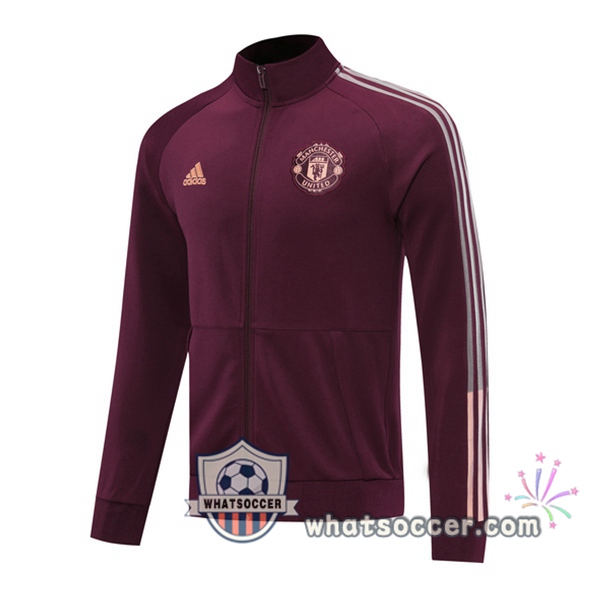 Manchester United Purple Soccer Jacket 2020-2021