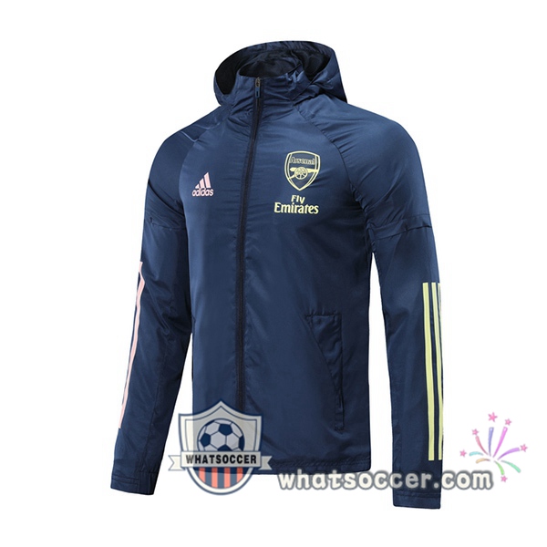 Arsenal Blue Royal Windbreaker 2020-2021