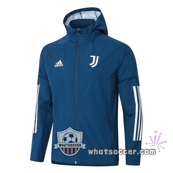 Juventus Blue Royal Windbreaker 2020-2021