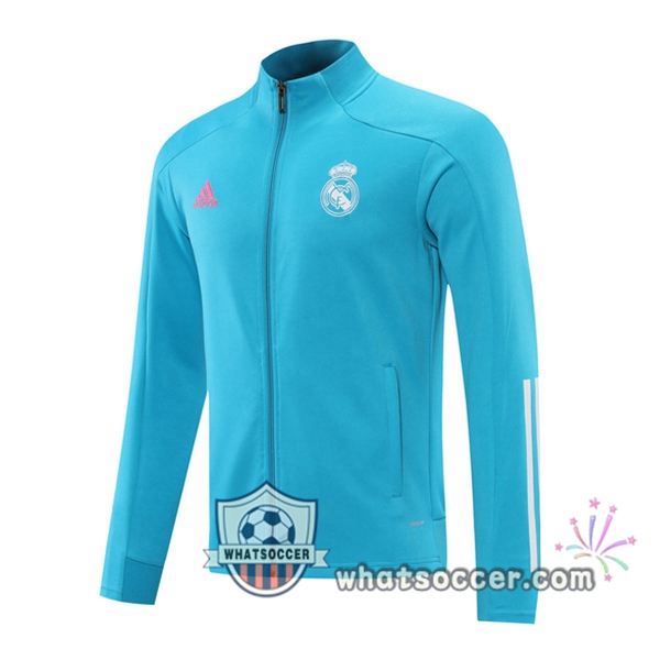 Real Madrid Blue Soccer Jacket 2020-2021