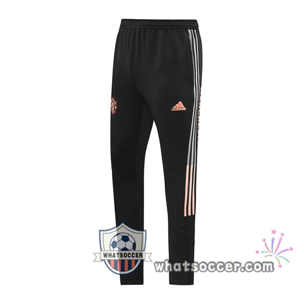 Manchester United Black Soccer Pants 2020-2021