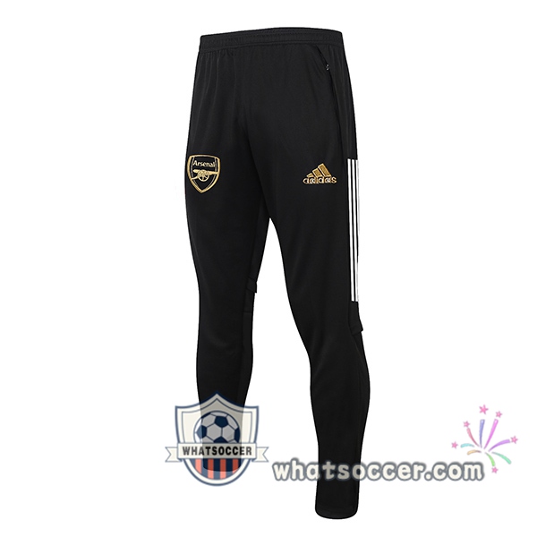 Arsenal Black Soccer Pants 2020-2021