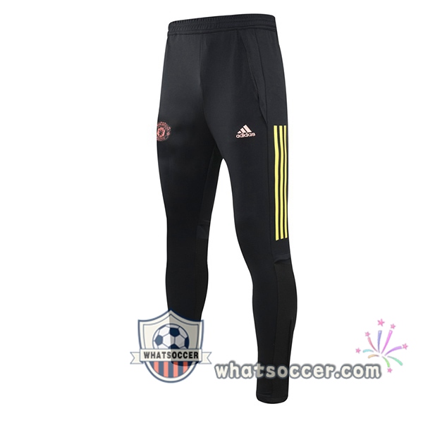 Manchester United Black Soccer Pants 2020-2021