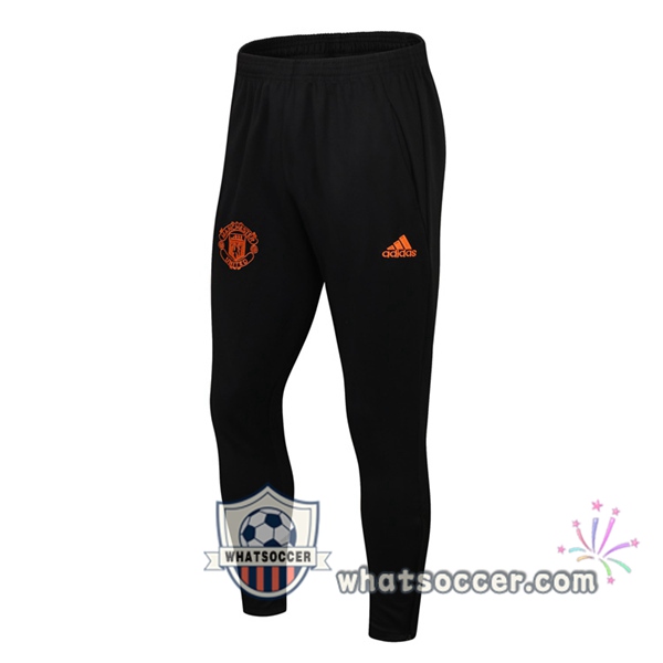 Manchester United Black Soccer Pants 2020-2021
