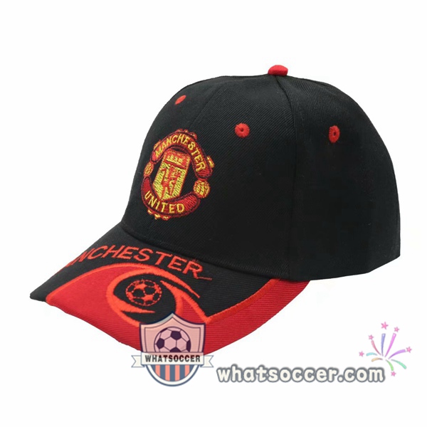 Manchester United Black Soccer Cap 2020-2021