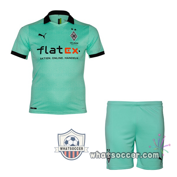 Monchengladbach Kids Third Soccer Jerseys 2020-2021